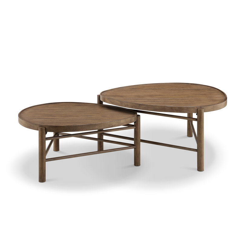 Sequoia Solid Wood Nesting Coffee Table Birch Lane